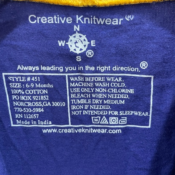 NWT. LSU baby outfit size 6-9 month. Louisiana State University - Picture 6 of 11